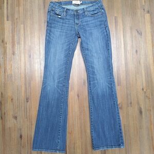 Abercrombie & Fitch 0S Bootcut EMMA Low Rise Medium Wash Vintage